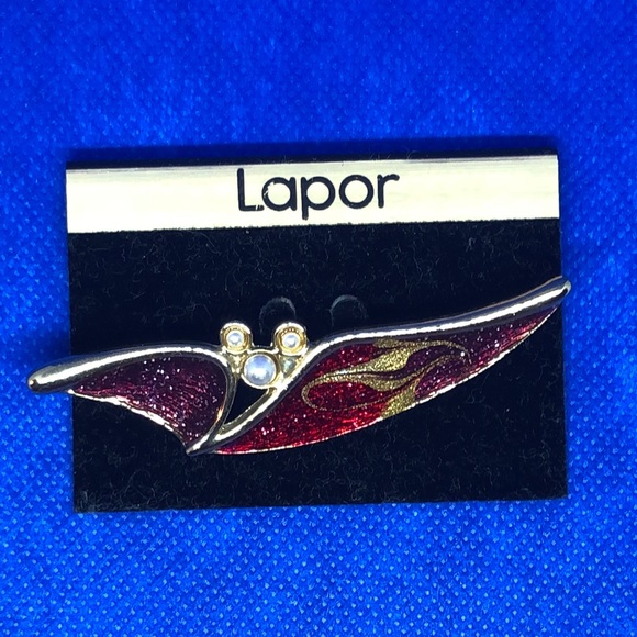 💜🧡❤️ Lapor Brooch - Picture 7 of 7